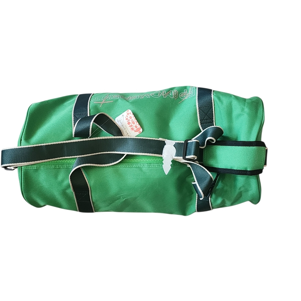 Free People Movement Good Sport Duffel Bag Green Gym Travel One Size NWT - Picture 5 of 9